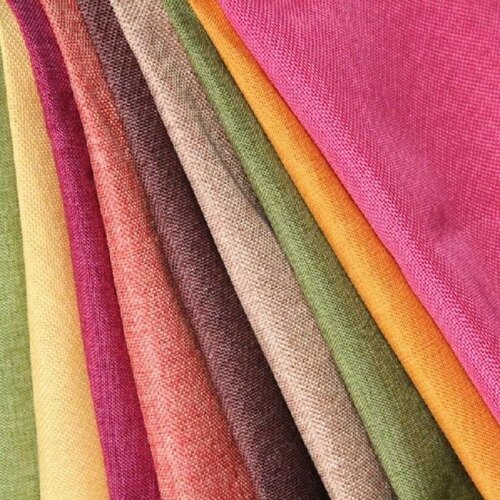 Plain Coloured Jute Fabric 