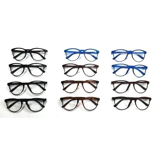 Premium Plastic Optical Frame - Frame Color: Multicolours