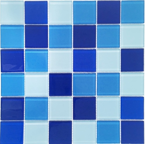 Random Mix Crystal Glass Mosaic Tile