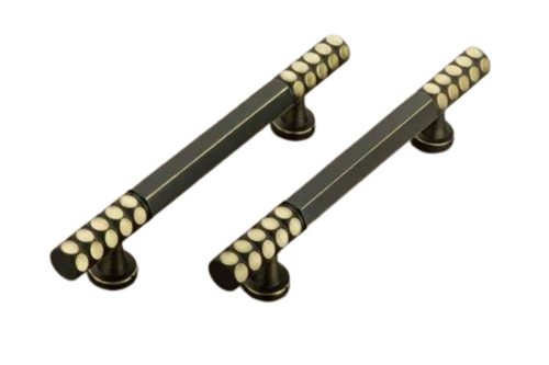 Round Aluminium Door Handle - New, Box Packaging with Pull Handle | Durable Office & Home Door Fittings