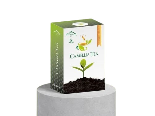 Tea Packaging Box - 100 Grams Capacity, Multicolor Printed Paper Design | Eco-Friendly, Vibrant Aesthetic