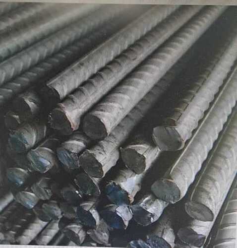 Tmt Bars - Mild Steel, Standard Size, Gray Color | Heavy-Duty, High Tensile Strength, Ruggedly Constructed, Superior Corrosion Resistance