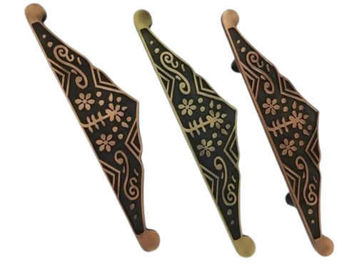 Triangle Glass Door Handle - Aluminum, 8 Inch, Triangular Shape | Corrosion Resistant, Ideal for Hotels, New Condition, Good Quality