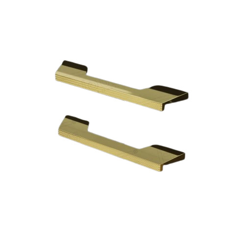 Wardrobe Handle - Aluminum, Golden Knob, Box Packaging | Stylish, Durable Furniture Accessory for Cabinet Fitting