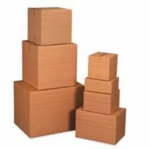 7 Ply Corrugated Box - Triple Wall, Rectangular Shape | Durable Virgin Kraft Paper, Over 25 Kg Weight Capacity, Brown Finish, Ideal for Industrial Supply & Logistics