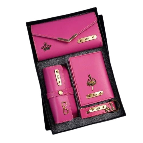 Printed Leather Gift Combo
