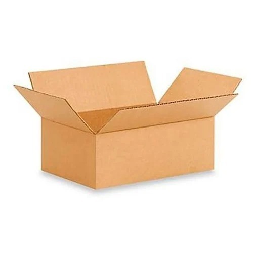 5 Ply Corrugated Box - Corrugated Board & Kraft Paper, 22x22x18 Inch, Brown Color, Rectangular Shape, Matt Surface Finish | Ideal for Personal Care & Apparel Packaging