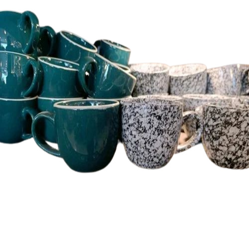 Ceramic Coffee Mug - 150 ml Capacity, Round Design in Ivory White | Perfect Shape, Customized Size for Gifting