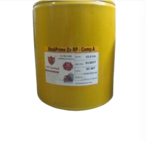 Anti Corrosive Zinc Rich Primer - 15 Ltr Liquid Yellow Color | Durable Flexible Lightweight Water-Resistant Environmentally Friendly