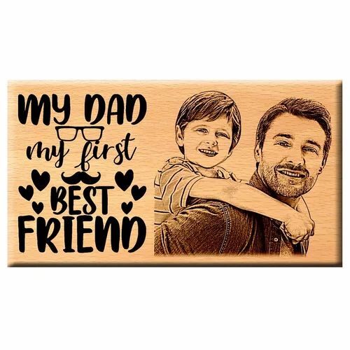 Custom Wooden Plaques - Wood Material, 4x6 Inch Dimensions | Customize Your Size for Unique Engraving Opportunities