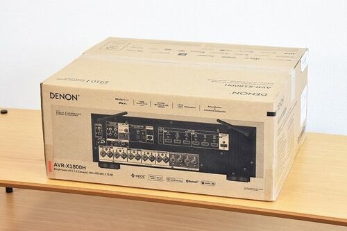 Denon AVR-X1800H 7.2 Channel AV Receiver