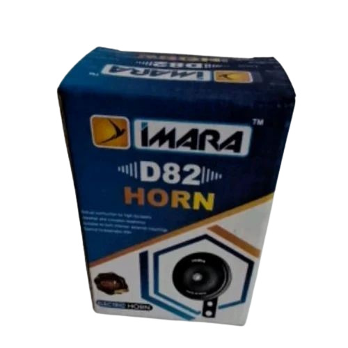 Electric Horn Packaging Boxes - 3 Ply Single Wall, 10x5x12 Inch Size, Multi Color, Textured Coating with Silkscreen Printing