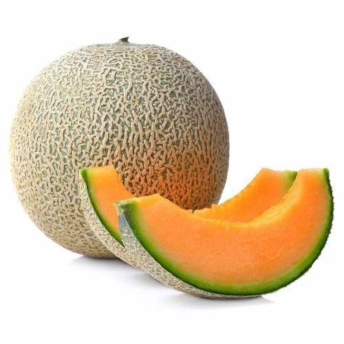 Fresh Muskmelon - A Grade, 1kg Pack Size | Whole Muskmelon, Yellow Color, Common Shape, 3 Days Shelf Life