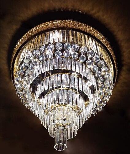 Glass Chandelier Jhoomar