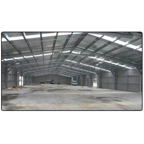 Industrial Sheds - Steel, Big Space, Polished Silver Finish | Corrosion, Rust, Weather Resistance, Easy to Clean, Heavy-Duty Design