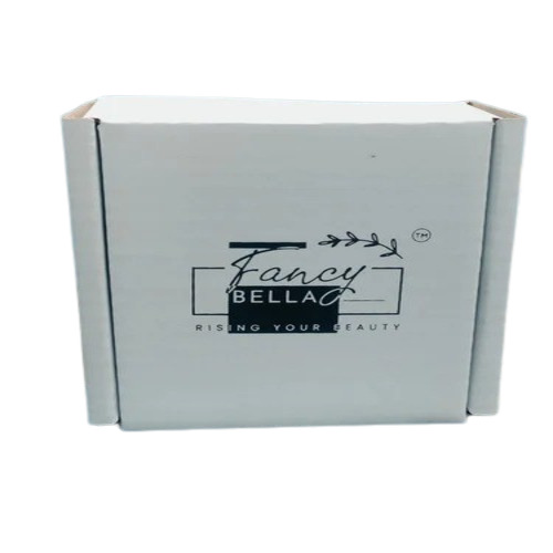 Jewelry Packaging - Corrugated Printed Boxes | White, Square Shape, Multisizes, Matt Finish, Ideal for Food, Home Appliance, Personal Care