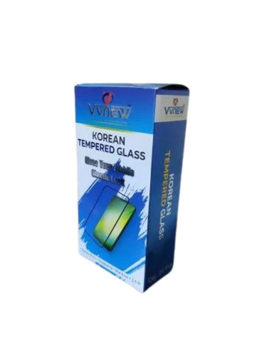 Mobile Tempered Glass Packaging Box - SBS Paper, Rectangular, Multi Color | Designed for Mobile Tempered Glass Application