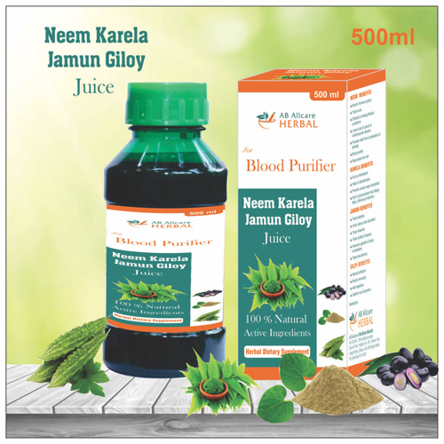 Neem Karela Jamun Giloy Juice - Age Group: Suitable For All Ages