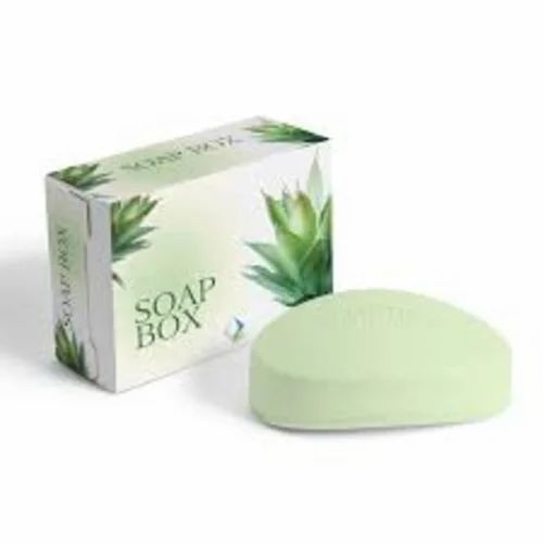 Soap Packaging Box - Unbleached Kraft Paperboard, Rectangular Shape, Multicolor, PVC Coating, Spot UV Printing | Weight Holding Capacity < 2 Kg