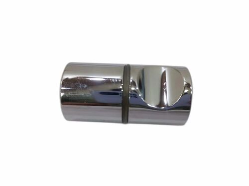 Ss Shower Door Knob (Thumb) - Stainless Steel, Round Shape, Silver Color | Application: Door Fittings, Usage: Office & Home