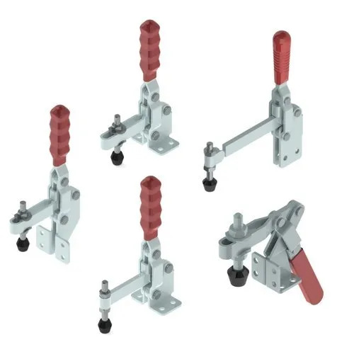 Vertical Hold Down Toggle Clamp - Metal Type: Aluminum