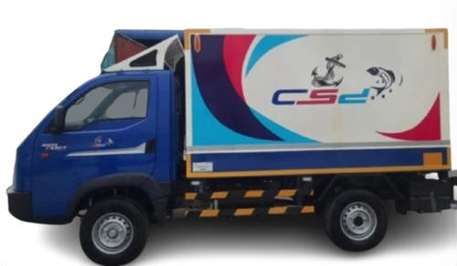 White Aluminium Insulated Truck Container