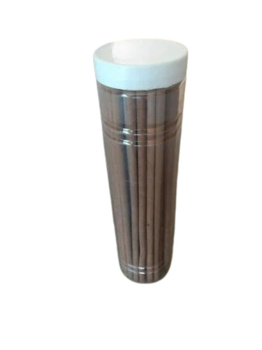 Scented Dry Dhoop Sticks - 200g Jar | Eco-Friendly Brown Wood Incense with 90 Minutes Burning Time Easy to Clean Spiritual Use