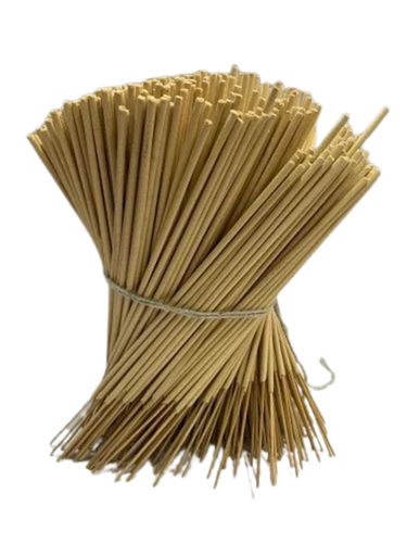 Brown Raw Agarbatti - 20 cm Length | Eco-Friendly, Sandalwood Fragrance, 30 Minutes Burning Time, Brown Color
