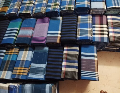 Cotton Mens Lungi - Breathable Lightweight Fabric Loose-Fitting Design for Casual Lounging