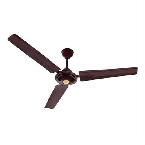 Electrical Ceiling Fan - 3 Blades, 220 Volt | Brown, Low Power Consumption, Timely Delivery, Quality Tested