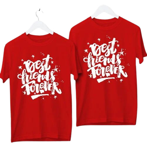 Group T-Shirts Printing - Sublimation Fabric, Customized Size, Multicolor | Attractive Designs for Unisex Basic Fitting