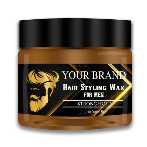 Hair Wax - 100% Pure Gel, For All Hair Types | Free from Harmful Chemicals, Ideal for Adult Males, 50mL Volume