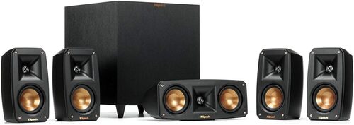 Klipsch Black Reference Theater Pack 5.1 Surround Sound System 