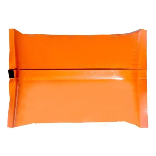 Orange Center Sealed Pouch - Material: Paper