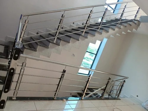 Stainless Steel Staircase Railing - Style: Classic