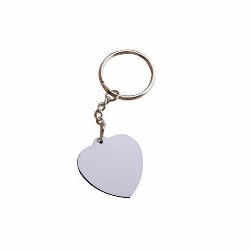 Wooden Keychains - Matte Finish, White Color | Suitable for Sublimation, Plain Pattern, Versatile for Personalization