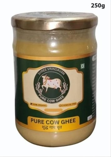 Pure Ghee - 250g Organic Jar, Original Flavor, Yellow Color, 12-Month Shelf Life, Suitable for All Age Groups