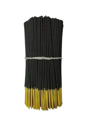 Black Aromatic Raw Agarbatti - Bamboo Stick, 1 Year Shelf Life, Natural, Black Color | Eco-Friendly, Easy to Clean, Indian Incense