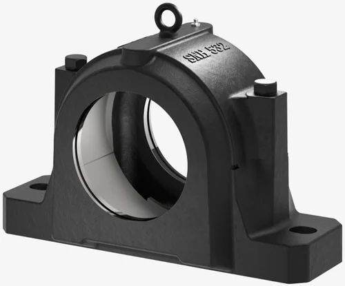 Lucite Plummer Blocks - Black Color, 2D Drawing | Corrosion Resistant, Durable Housing, Easy Installation, Low Maintenance, Heat Resistant, Vibration Dampening, Eco Friendly, High Efficiency