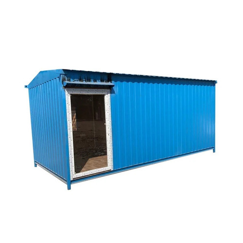 Blue Portable Office Cabin