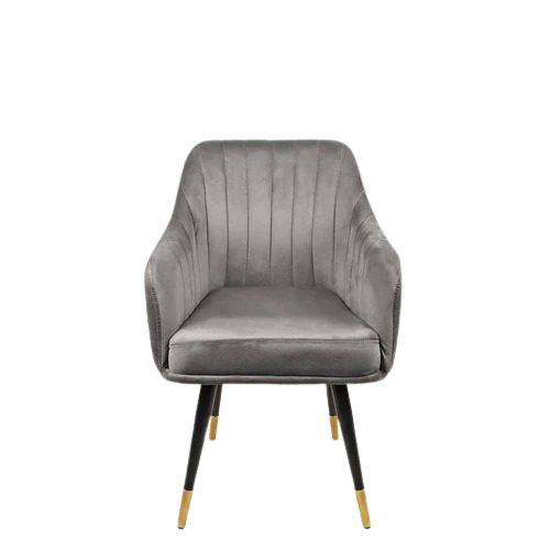 Cafe Chairs - Wooden & Iron Grey Color | Modern Durable Easy to Clean Handmade Design