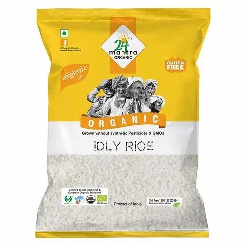 Idli Rice - Organic Long Grain White Rice | Perfect for Fermentation Non-Sticky Naturally Aromatic Gluten-Free Easy Digestion