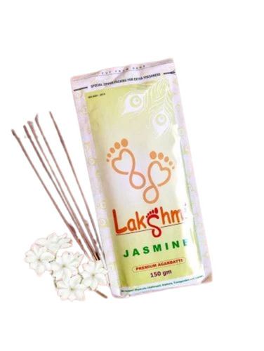 Jasmine Perfumed Incense Agarbatties - Bamboo Material, Brown Color | Eco-friendly, Easy To Clean, 1 Year Natural Shelf Life
