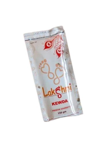 Kewda Perfumed Incense Agarbatties - Bamboo Stick, 150 Gram Pouch | Brown Color, Eco-Friendly, Easy to Clean, Aromatic Indian Incense