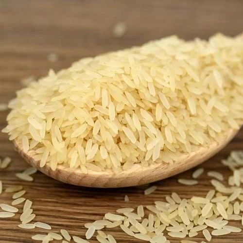 Parboiled Basmati Rice - 25 Kg PP Bag, Medium Grain Variety, 100% Pure Dried Brown Rice