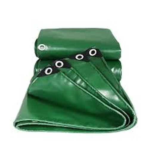 PVC Tarpaulin Tent - Plain Design, Various Sizes | Green, Tear-Resistant, Low Maintenance, Quality Tested, Timely Delivery