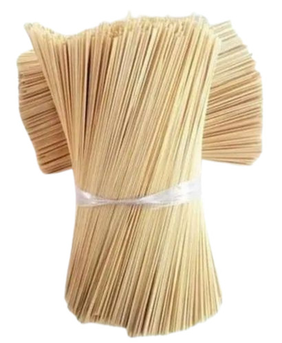 Raw Stick Dhoop Agarbati Sticks - Bamboo Material, Brown Color | Eco-Friendly, Easy to Clean, Natural Indian Incense with 1 Year Shelf Life