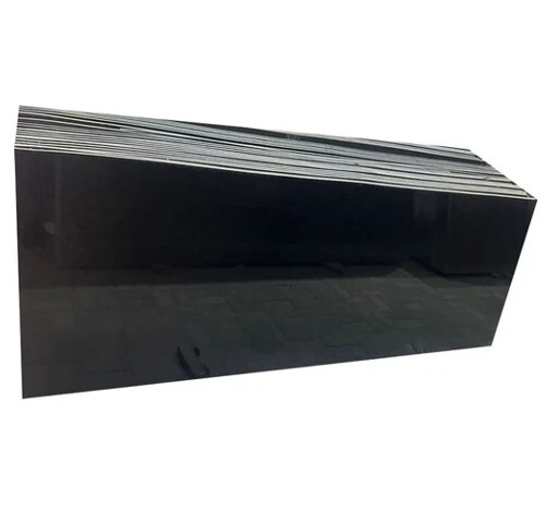 Black Galaxy Granite Slab - 18mm Polished Finish | Durable, Scratch-Resistant, Heat and Moisture-Resistant, Easy to Clean