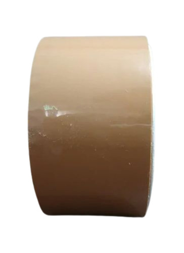 Bopp Packaging Tape - BOPP Material, Customized Size, Brown Color | Durable, Single-Sided Rubber Adhesive, Very Good Finishing