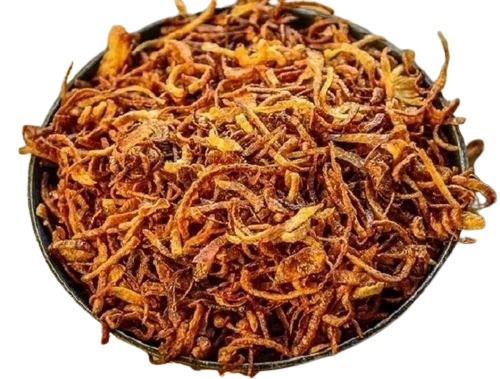 Crispy Fried Onion - 1 kg Whole 25 mm A Grade | Fried Processing 6 Months Shelf Life Frozen Food Style
